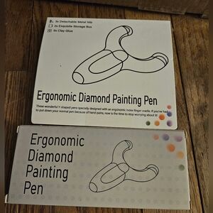 Ergonomic Diamond Painting Pen 2 Sets NEW